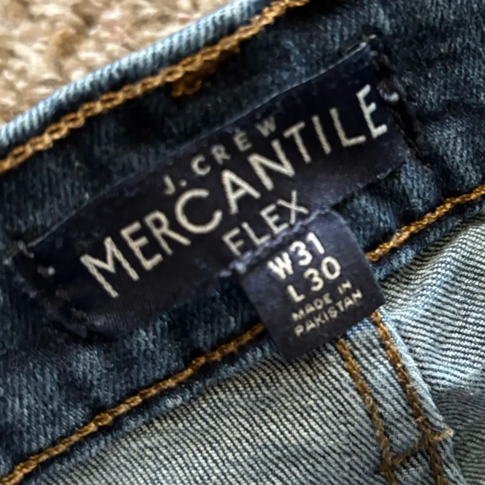 J.‎ Crew Mercantile Flex Jeans Slim Mens Size 31 30